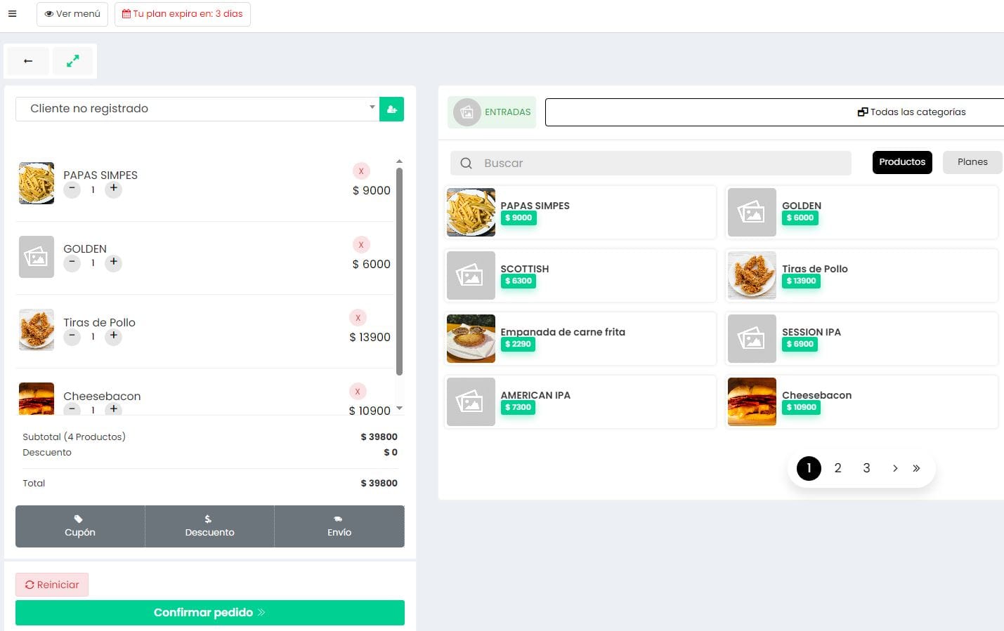 menu 4